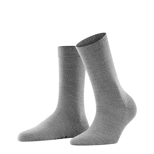 Čarape FALKE Softmerino SO light grey mel.