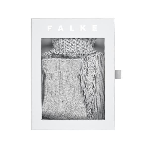 Ženske čarape FALKE Cosy Moment Set SO silver