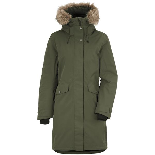 Ženska jakna ERIKA WNS PARKA 3 Deep Green