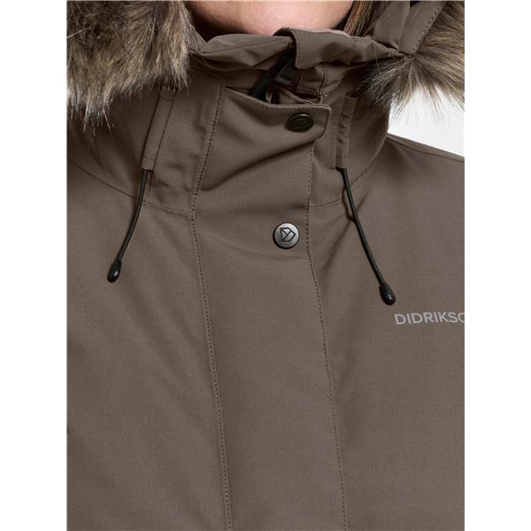 Ženska jakna ERIKA WNS PARKA 3 Brown