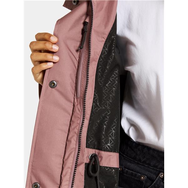 Ženska jakna AMELL WNS PARKA Faded Wine