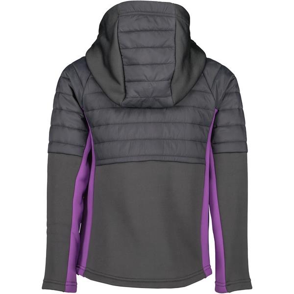 Dječja jakna NEJLIKA KIDS FZ Coal black