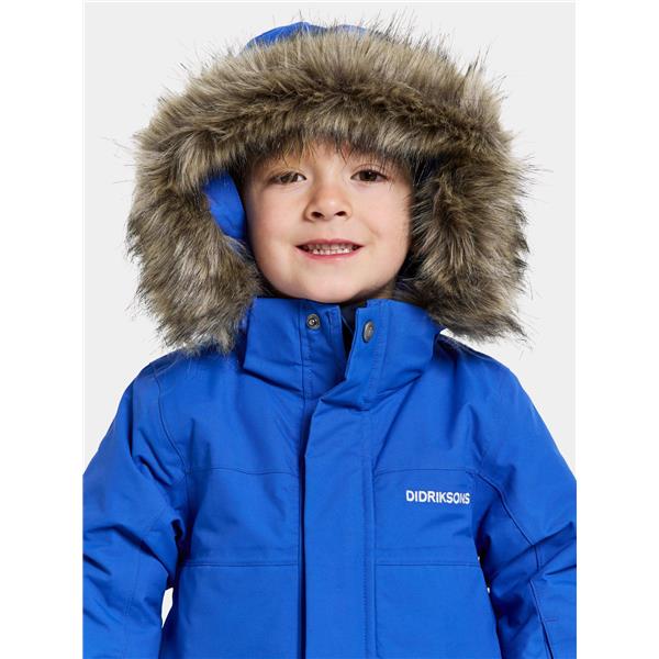 Dječja jakna BJÄRVEN KIDS PARKA 3 Karipska plava