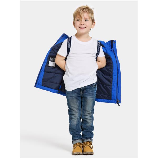 Dječja jakna BJÄRVEN KIDS PARKA 3 Karipska plava