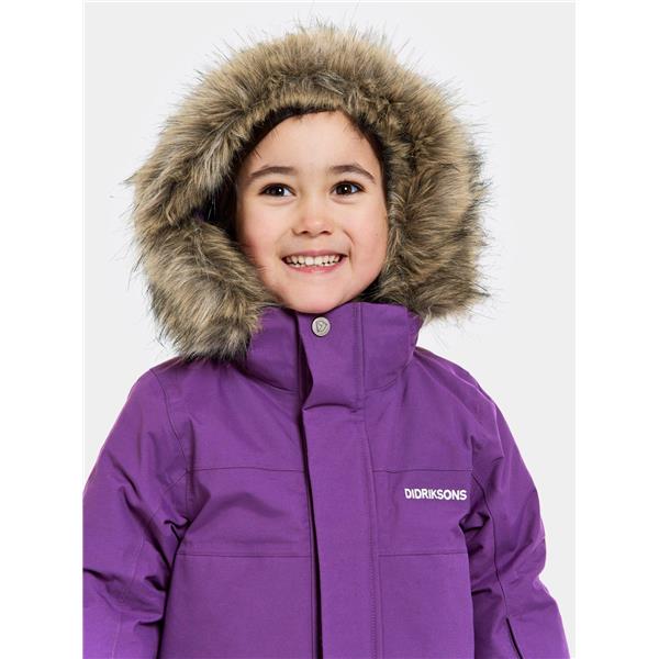 Dječja jakna BJÄRVEN KIDS PARKA 3 Royal Purple