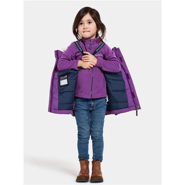 Dječja jakna BJÄRVEN KIDS PARKA 3 Royal Purple