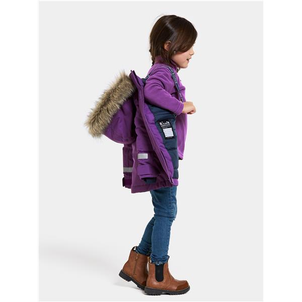 Dječja jakna BJÄRVEN KIDS PARKA 3 Royal Purple