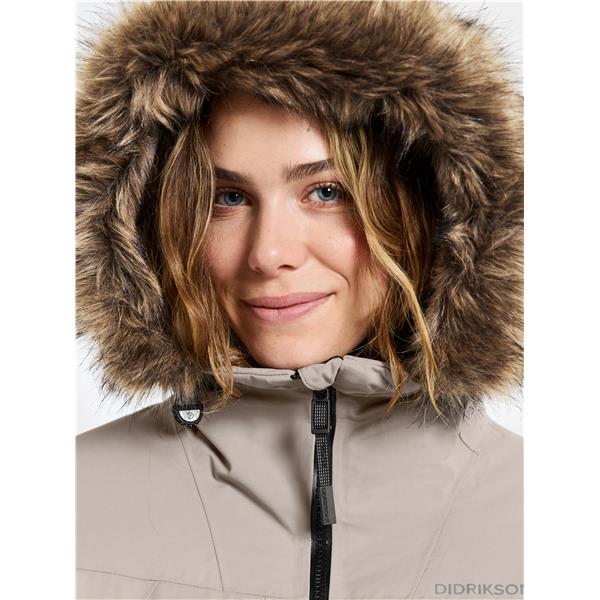 Ženska jakna CERES WNS PARKA 2 Ash Brown