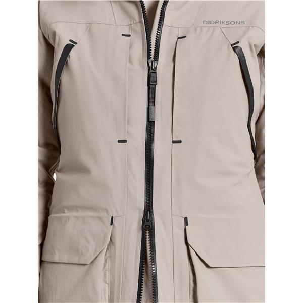 Ženska jakna CERES WNS PARKA 2 Ash Brown