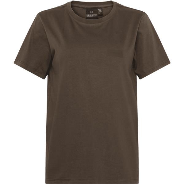 Ženska majica HOLLY WNS T-SHIRT Dark Mocha