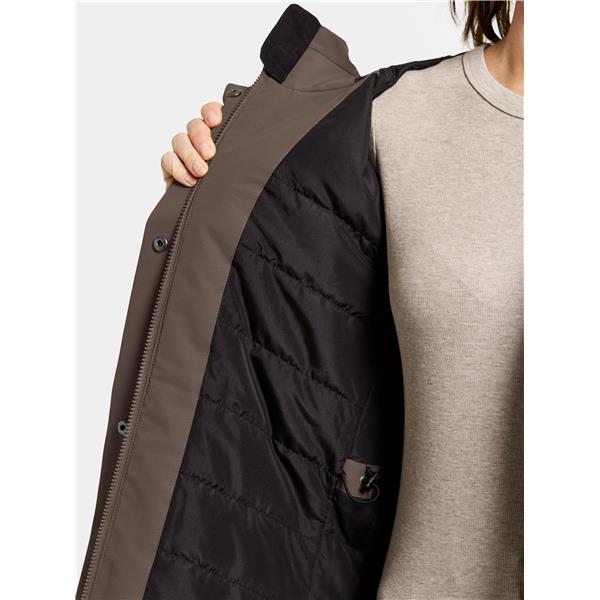 Ženska jakna ALANA WNS PARKA Brown