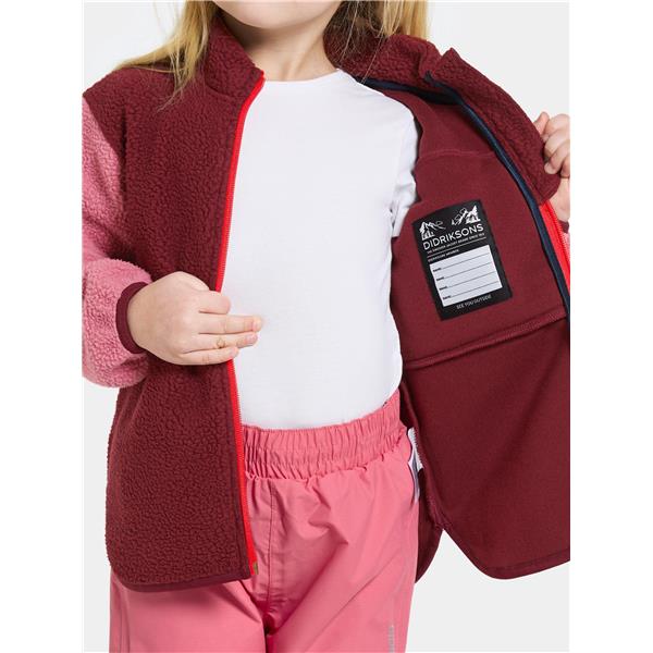 Dječja jakna ANTEN KIDS FULLZIP Crvena