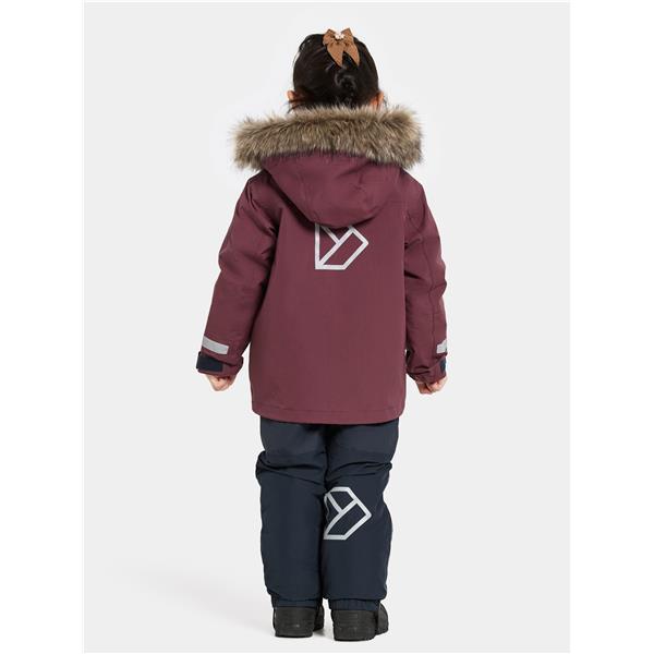 Dječja jakna BJÄRVEN KIDS PARKA 4 Crvena