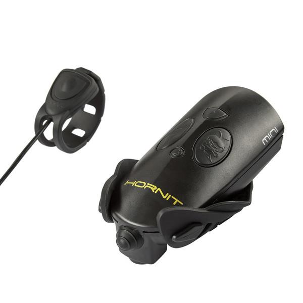 Svjetlo i zvono za bicikl Mini Hornit Black/Black