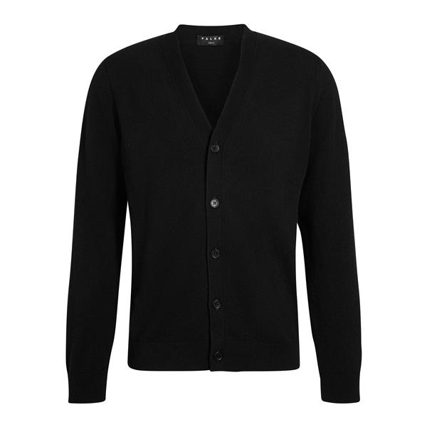 Moška jopa FALKE Pure Cashmere Cardigan black
