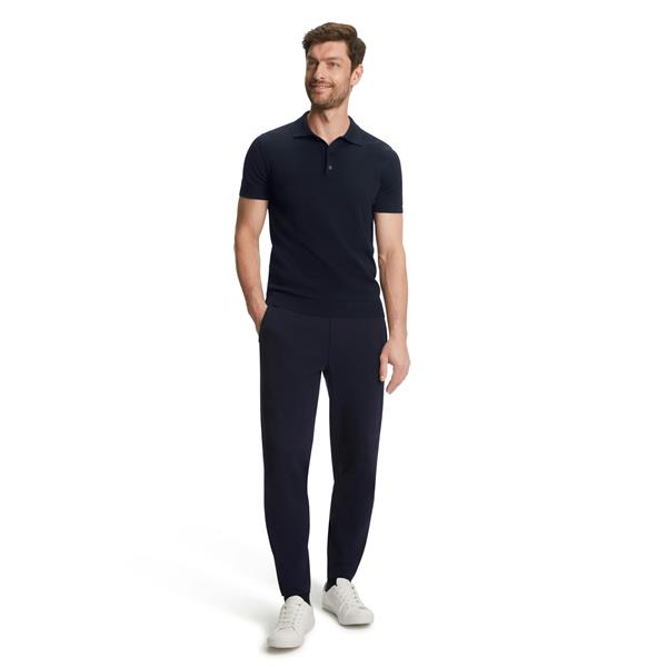 Moška polo majica FALKE Pure Cotton Polo Shirt night sky