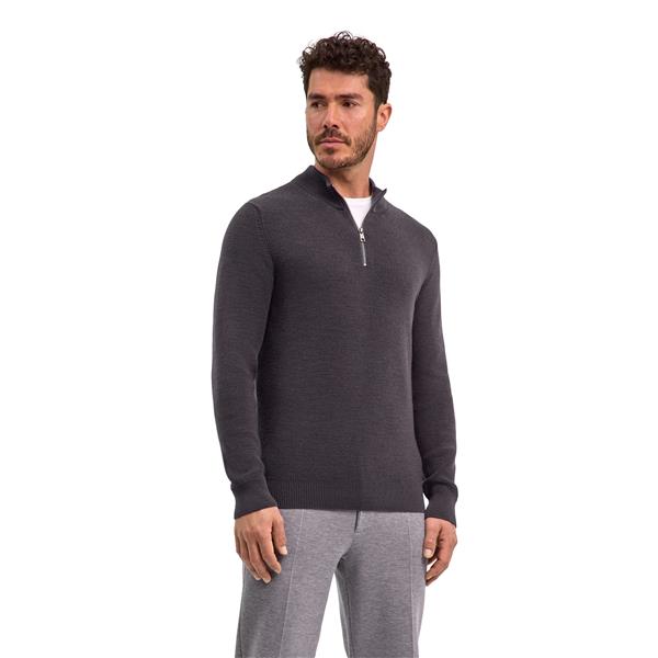 Moški pulover FALKE Perlfang Pullover asphalt mel.