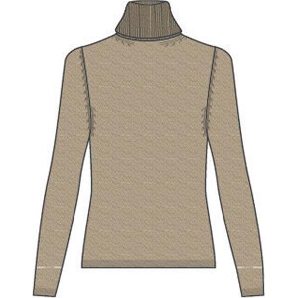 Ženski pulover FAV Merino X-Fine Roll Neck w camel
