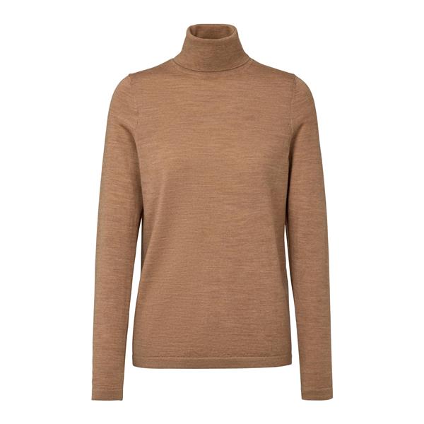 Ženski pulover FAV Merino X-Fine Roll Neck w camel