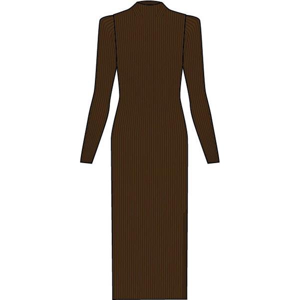 Ženska haljina FAV Merino Ultrafine Dress w maroon