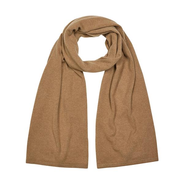 Šal Scarf fine knit cork