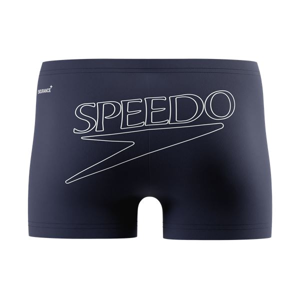 Moške kopalke END+ LOGO AQUASHORT NVY