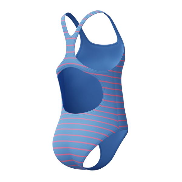 Otroške kopalke STRIPE PRINT MEDALIST 1PC BLU/PNK