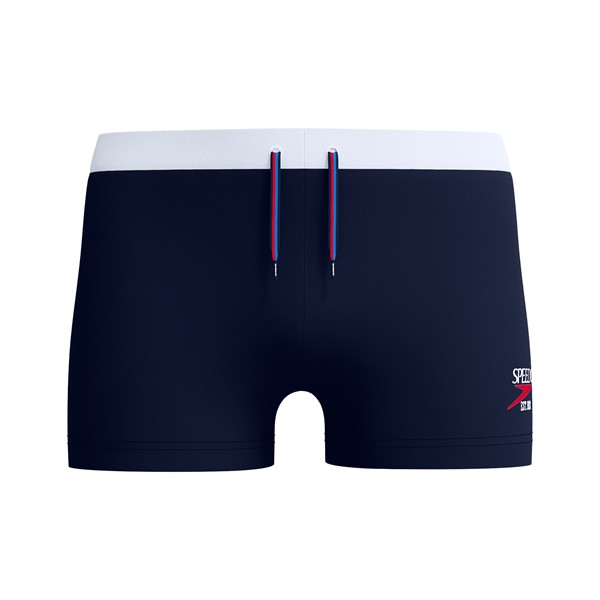 Moške kopalke SOLID SQUARE LEG NAVY