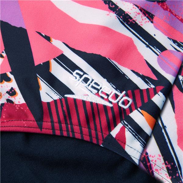 Ženske kupaće gaće ALV U-BK 1PCE NAVY/PINK