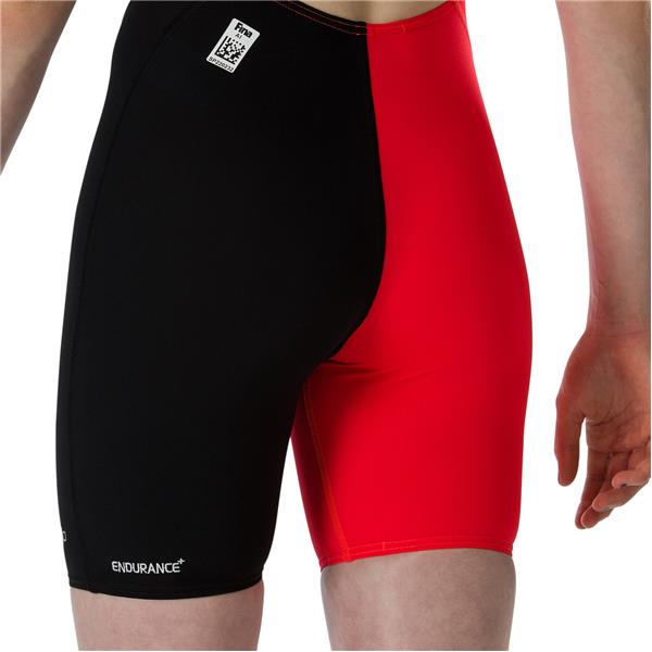 Otroške kopalke END+ BLACK/RED