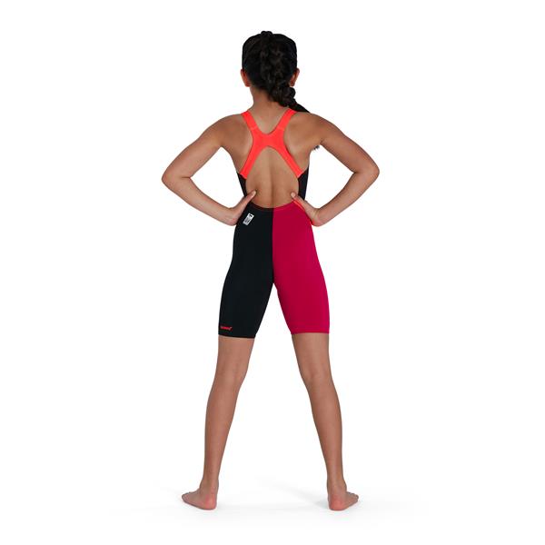 Dječje kupaće gaće END+ BLACK/RED