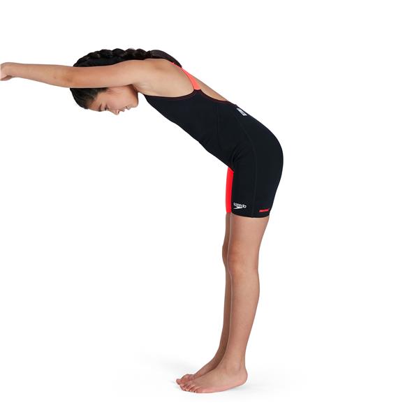 Dječje kupaće gaće END+ BLACK/RED