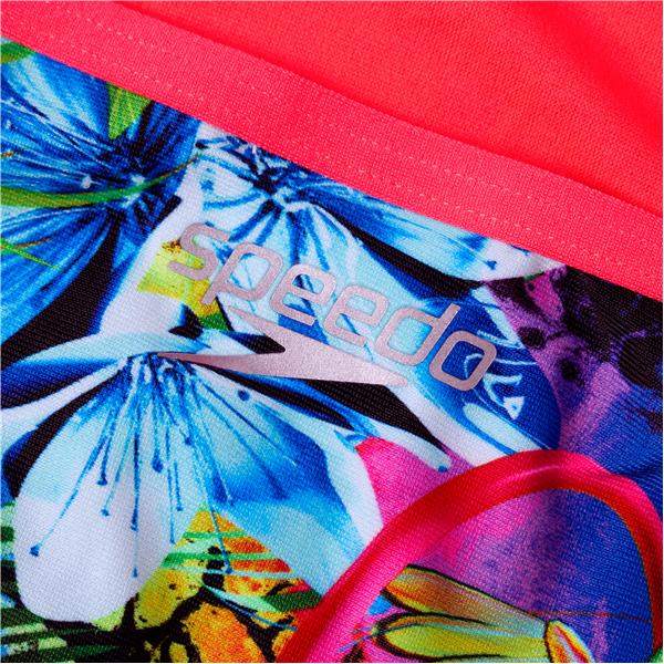 Ženske kupaće gaće ALV V-BACK 1PC GREEN/BLUE