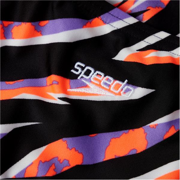 Dječje kupaće gaće ALV BLACK/RED