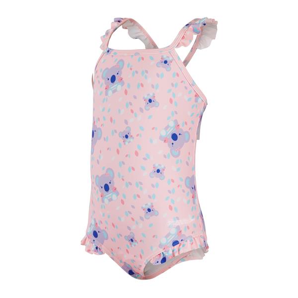 Dječje kupaće gaće TRSP FRILL 1PC PURPLE/PINK