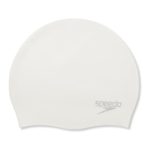 Plivačka kapa MOULDED SILC CAP/AM/AU BIJELA