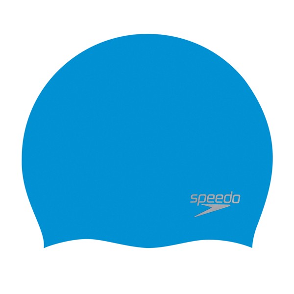 Plavalna kapa MOULDED SILC CAP BLUE/SILVER