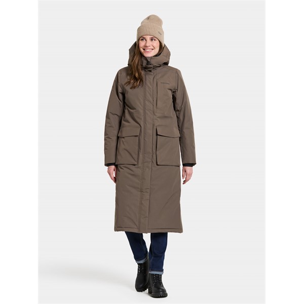 Ženska jakna LEYA WNS PARKA L 4 Mocha Brown