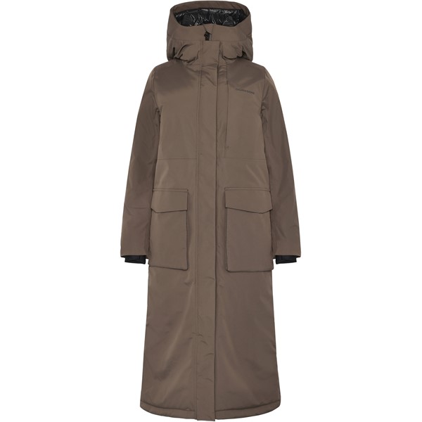 Ženska jakna LEYA WNS PARKA L 4 Mocha Brown