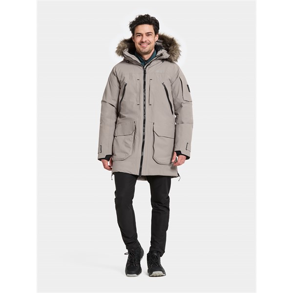 Moška jakna ZEUS USX PARKA 2 Ash Brown