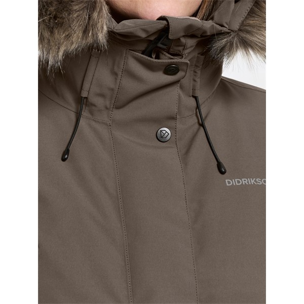 Ženska jakna ERIKA WNS PARKA 3 Brown