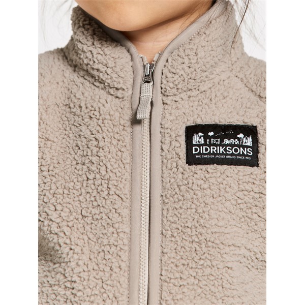Otroška jopa GIBBS KIDS FULLZIP 2 Beach beige