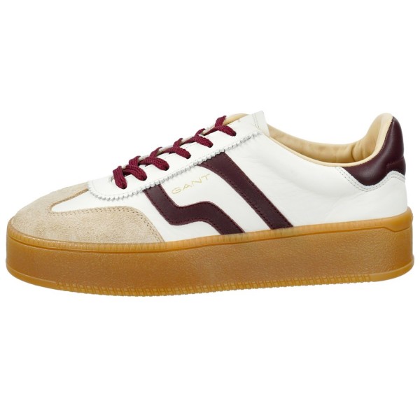 Ženski čevlji Cuzmani off white/plum red