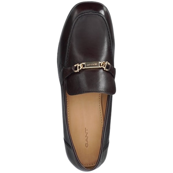 Ženski mokasini Gimble dark brown