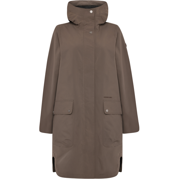 Ženska jakna ADRIA WNS PARKA 2 Mocha Brown