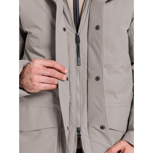 Muška jakna AKILLES USX PARKA 2 Ash brown