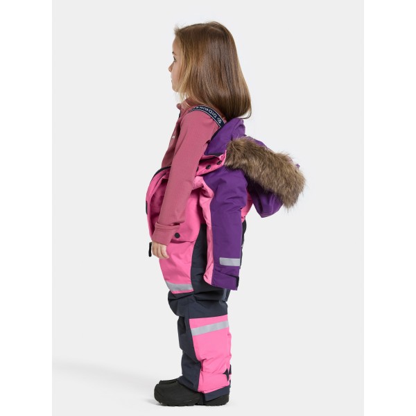 Otroški kombinezon BJÄRVEN KDS COVER 4 Sweet pink