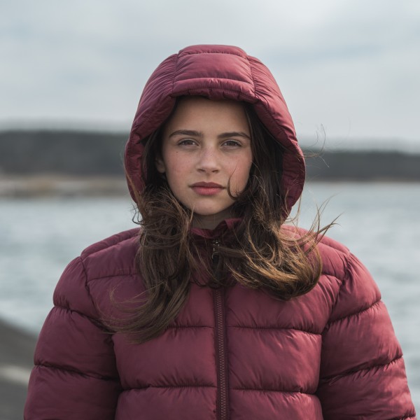 Otroška jakna SCORIA KIDS PARKA  Anemon Red