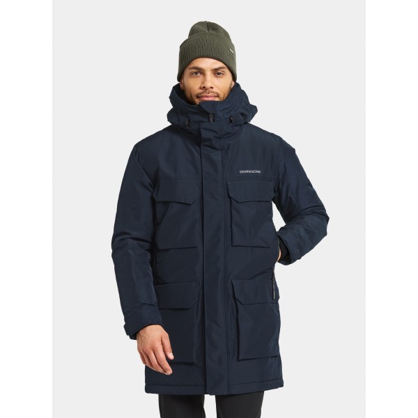 Moška jakna DREW USX PARKA 8 Dark Night Blue