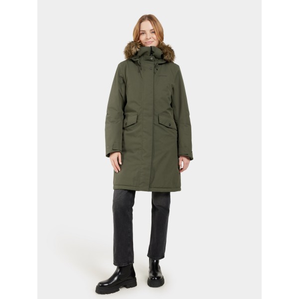 Ženska jakna ERIKA WNS PARKA 3 Deep Green
